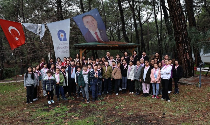 Antalya Büyükşehir Belediyesi 7. Dönem İzcilik Eğitimlerini Başlattı