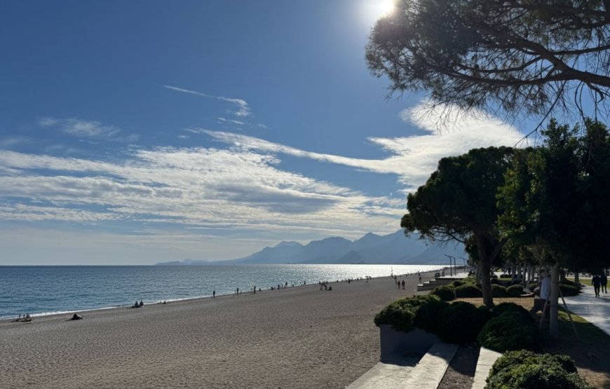 Antalya’da İki Mevsim Bir Arada: Sahilde Güneş, Zirvelerde Kar Keyfi