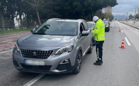 ANTALYA TRAFİĞİNDE KUŞ UÇURTULMADI: BİR HAFTADA 24 BİNDEN FAZLA DENETİM!
