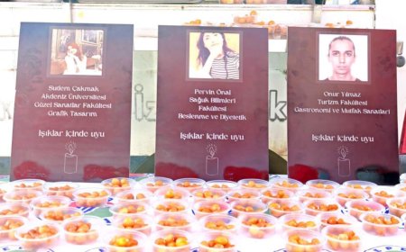 Kepez Belediyesi’nden Vefa: Kazada Yitirilen 3 Fidan İçin Lokma Hayrı