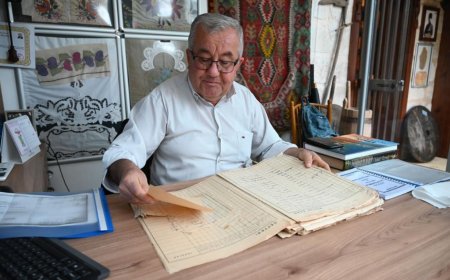 Kemer’in İlk Köy Kütüğü Kitabı Gelecek Nesillere Miras Kalacak