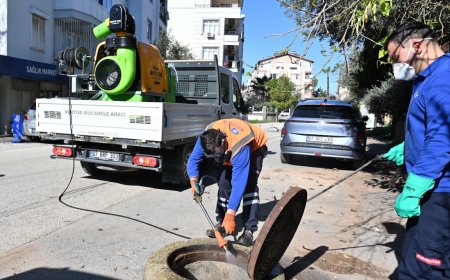 Antalya’da Haşereyle Topyekün Savaş: Bin 600 Personel İş Başında!