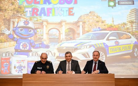 Trafikte Geleceğin Vizyonu: Polirobot Trafikte Projesi Başladı