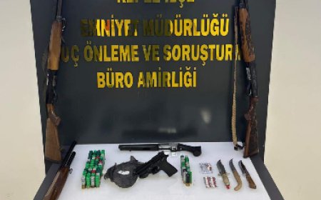 Antalya'da "Huzur-02" Alarmı: Silah ve Uyuşturucu Ele Geçirildi