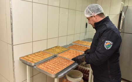 Kepez Belediyesi Ramazan Mesaisine Başladı: Tatlı Üreticilerine Kapsamlı Denetim