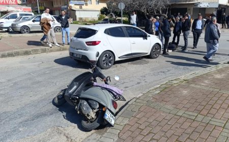 Manavgat’ta Korkutan Kaza: Otomobilin Altında Sürüklendi!