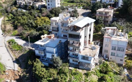Alanya'da Heyelan Riski: 3 Bina Tedbir Amaçlı Tahliye Edildi!