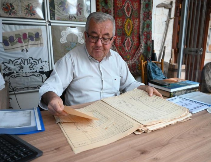 Kemer’in İlk Köy Kütüğü Kitabı Gelecek Nesillere Miras Kalacak