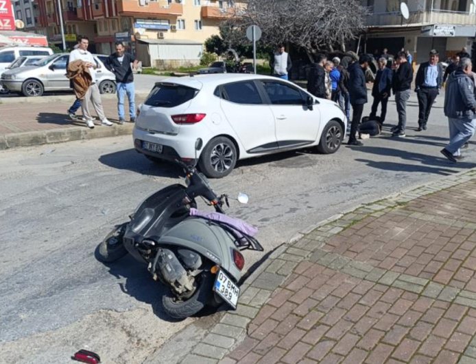 Manavgat’ta Korkutan Kaza: Otomobilin Altında Sürüklendi!