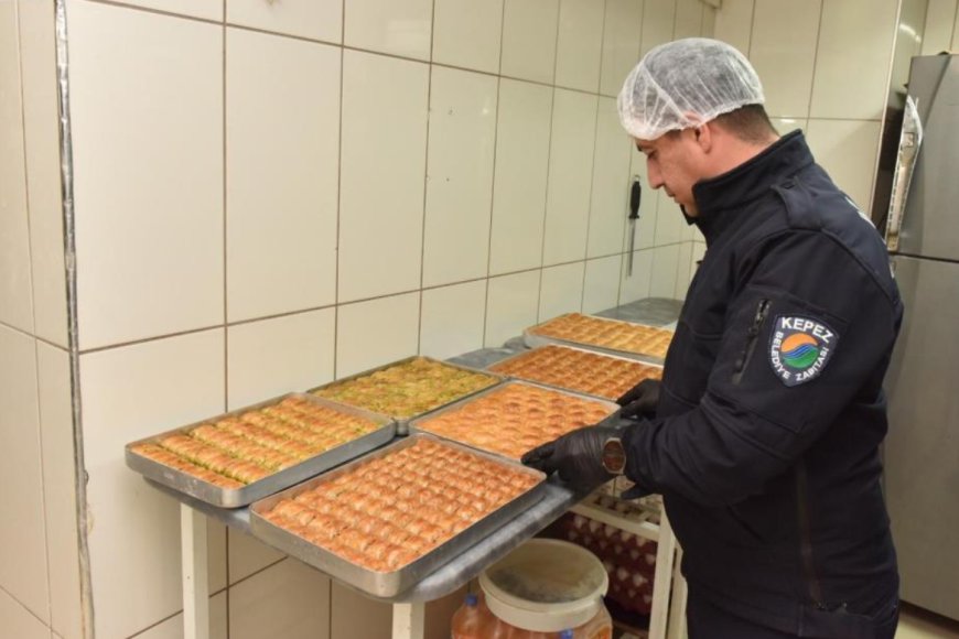 Kepez Belediyesi Ramazan Mesaisine Başladı: Tatlı Üreticilerine Kapsamlı Denetim