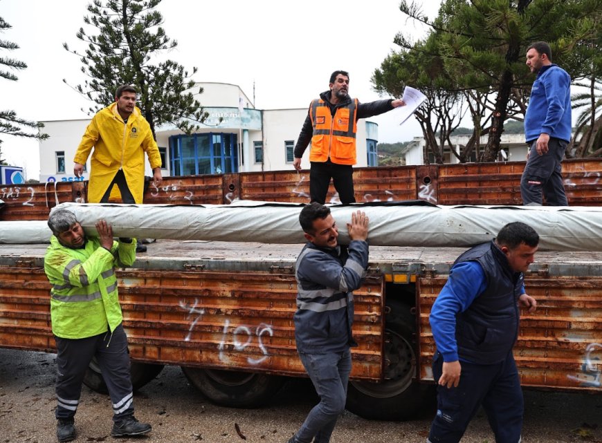 Fırtınanın İzi Büyükşehir İle Siliniyor: Mağdur Çiftçiye 145 Bin Metrekare Destek.