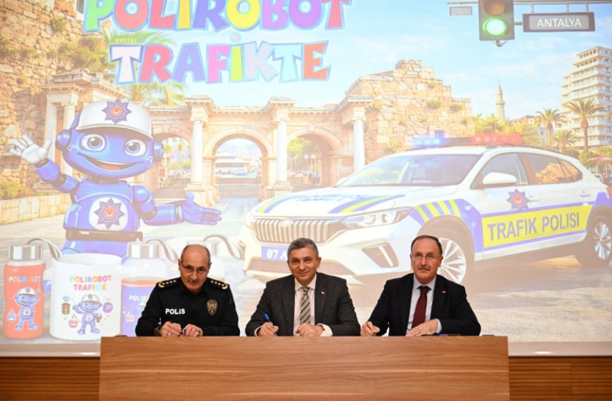 Trafikte Geleceğin Vizyonu: Polirobot Trafikte Projesi Başladı