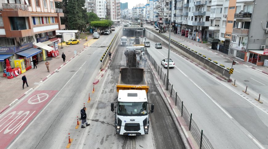 100. Yıl Bulvarı’nda altı etaplı çalışmanın üçüncü etabı tamamlandı