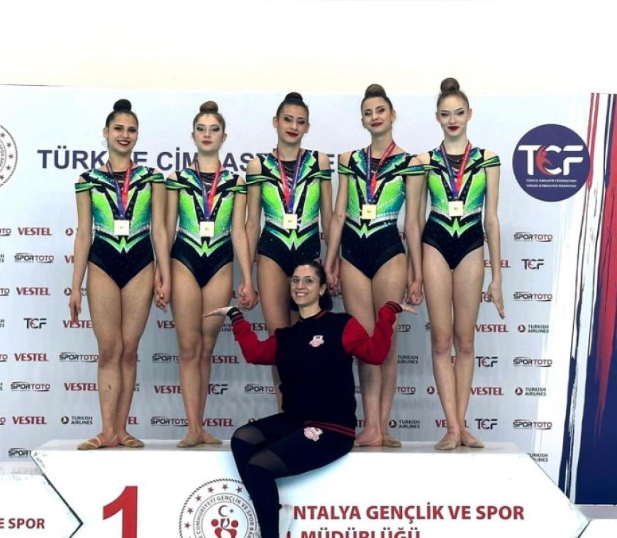 Muratpaşa’nın Sultanları Zirvede: Cimnastikte Çifte Türkiye Şampiyonluğu!