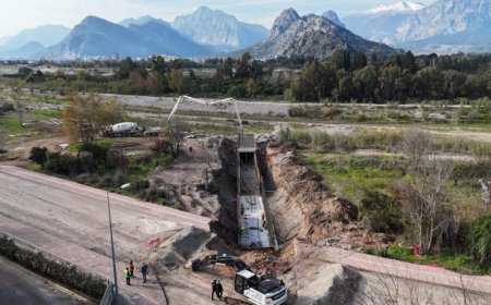 Konyaaltı’na 60 Milyon liralık Dev Yatırım: Yağmursuyu Sorunu Tarih Oluyor