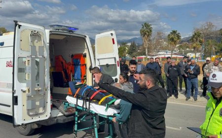 Antalya Gazipaşa’da Motosiklet Kazası: Genç Sürücü ve Yolcusu Yaralandı