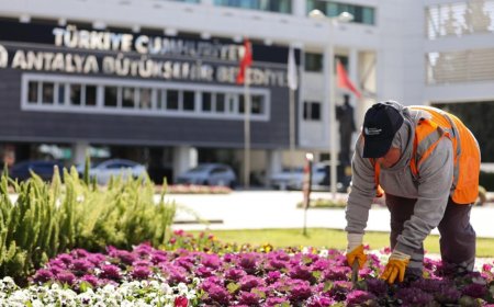 Antalya Büyükşehir Belediyesi ile şehre kadın eli değiyor