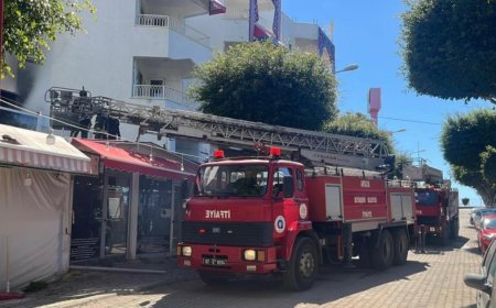 Alanya'da Otel Yangını: Kazan Dairesi Alevlere Teslim Oldu