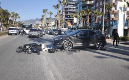 Alanya’da Otomobil ve Motosiklet Çarpıştı: Acı Son