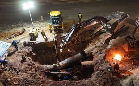 ASAT’tan 24 Saatlik Dev Mesai: Duraliler İsale Hattı Tamamlandı