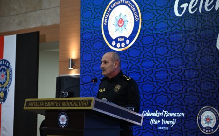 Antalya İl Emniyet Müdürlüğü’nden Şehit Aileleri ve Gaziler Onuruna Geleneksel İftar