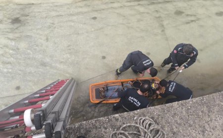 Alanya’da Talihsiz Olay: Duvarın Üzerinden Çaya Düştü