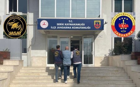Serik'te 10 Yıllık Firar Bitti: Çifte Cinayet Zanlısı Yakalandı