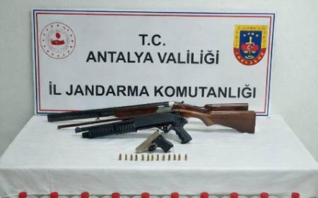 Döşemealtı’nda Kaçak Alkol ve Silah Operasyonu: Şüpheli Şahıs Yakalandı!