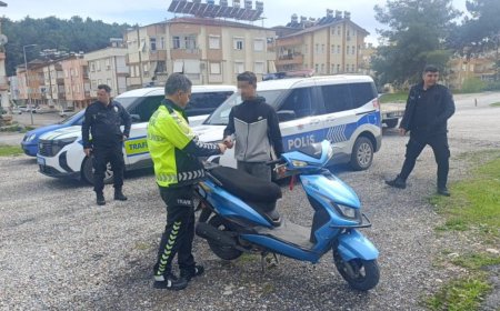 Manavgat’ta Şok Görüntü: Plaka Gizleme Çabası Pahalıya Mal Oldu