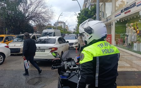 Manavgat Trafik Ekiplerinden 'Hatalı Park' Markajı: Denetimler Sıkılaştırıldı.