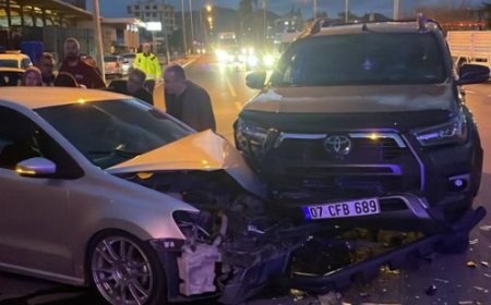 Gazipaşa’da Kaza Bilançosu: 5 Yaralı, 1 Kişinin Hayati Tehlikesi Sürüyor.