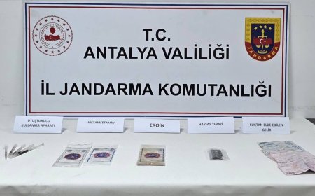Antalya Döşemealtı’nda Zehir Tacirlerine Darbe: Yüklü Miktarda Metamfetamin Ele Geçirildi!