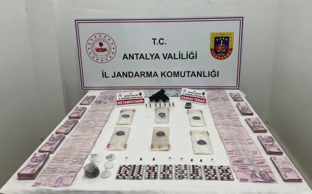 Antalya Kepez’de Jandarmadan Dev Uyuşturucu Darbesi: Kilo Kilo Metamfetamin Yakalandı!