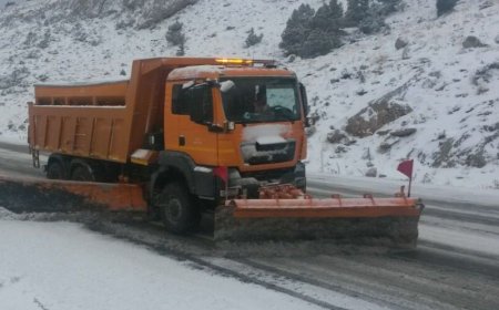 Antalya-Konya Yolunda Kar Alarmı: Ekipler Teyakkuzda