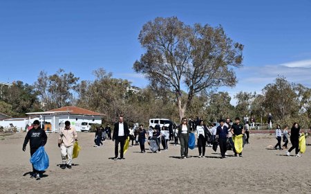 Lara Sahili’nde Atık Takibi: Avrupa Standartlarında Bilimsel Temizlik