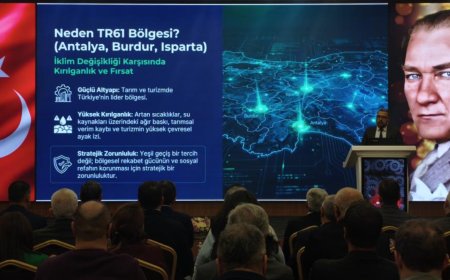 Türkiye'nin Kalkınma Modelinde Yeni Dönem: Antalya Öncü Şehir Olacak