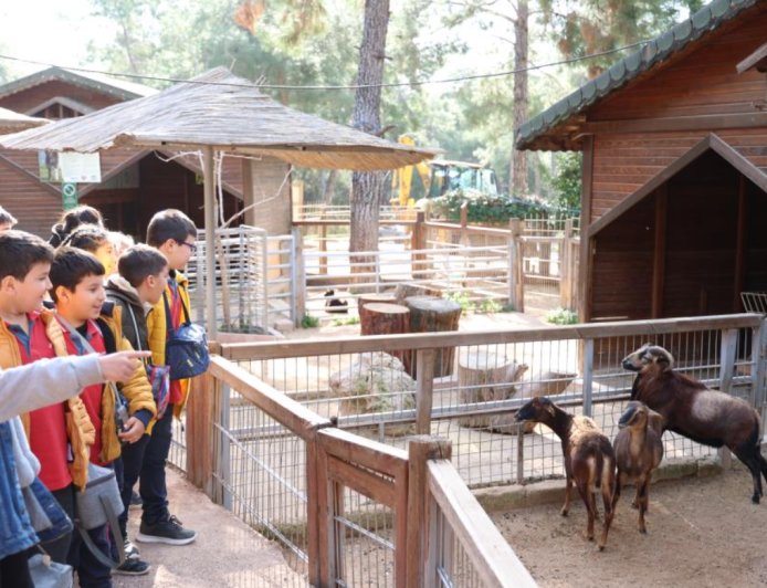 Antalya Doğal Yaşam Parkı’nda Minik Kaşifler: Yaban Hayatını Yerinde Öğrendiler
