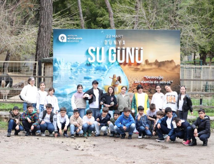 Antalya’da Su İçin Seferberlik: Çocuklar Tasarrufu Sahasında Öğreniyor.