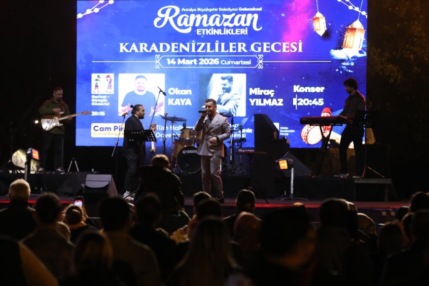 Cam Piramit’te Kültür Harmanı: Bir Gece Karadeniz, Bir Gece Burdur