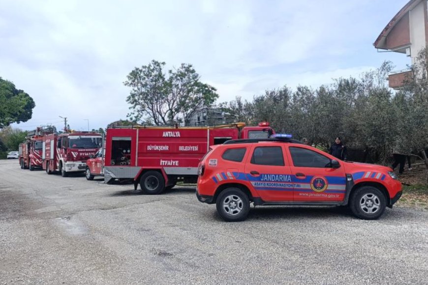 Zamanında Müdahale Facianın Önüne Geçti: Side'de Korkutan Yangın.