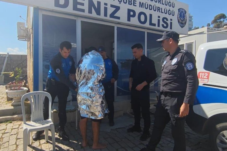 Falezlerde 3 Saatlik Yaşam Savaşı: Deniz Polisi 'Mucize' Gibi Yetişti!