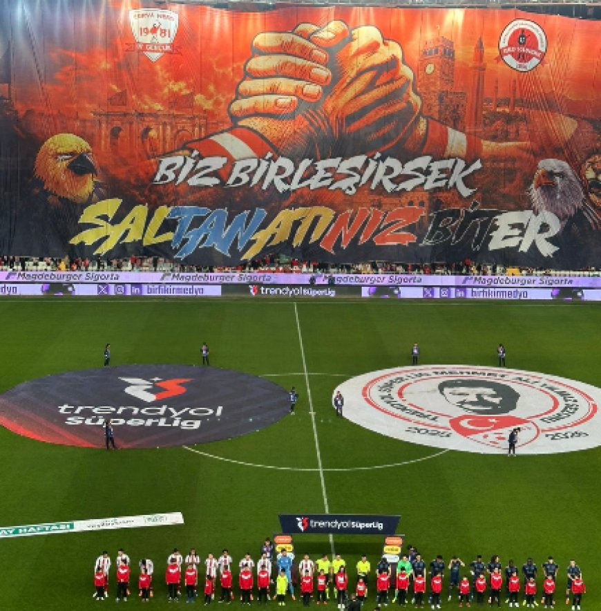 Antalya Stadyumu’nda Görsel Şölen: Akrepler’den Unutulmaz Kareografi!