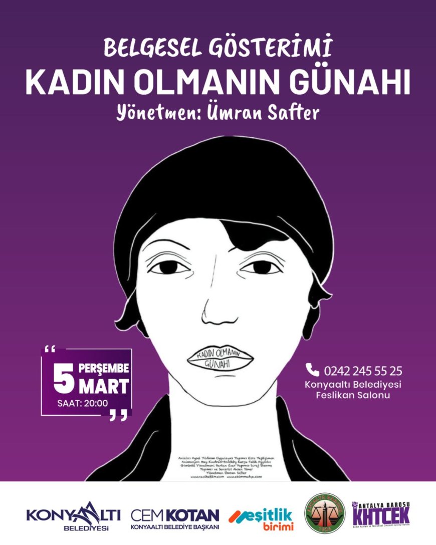 Konyaaltı’nda Eşitlik Rüzgarı: Nezihe Muhiddin’in Hayatı Belgesel Oluyor