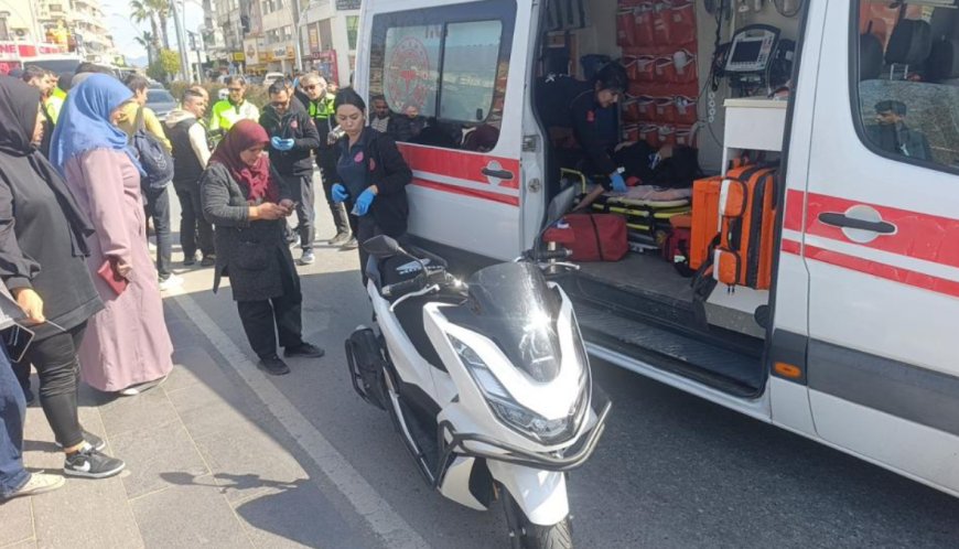 Manavgat'ta Duygulandıran Anlar: Yerde Yatan Kızına Anne Şefkati