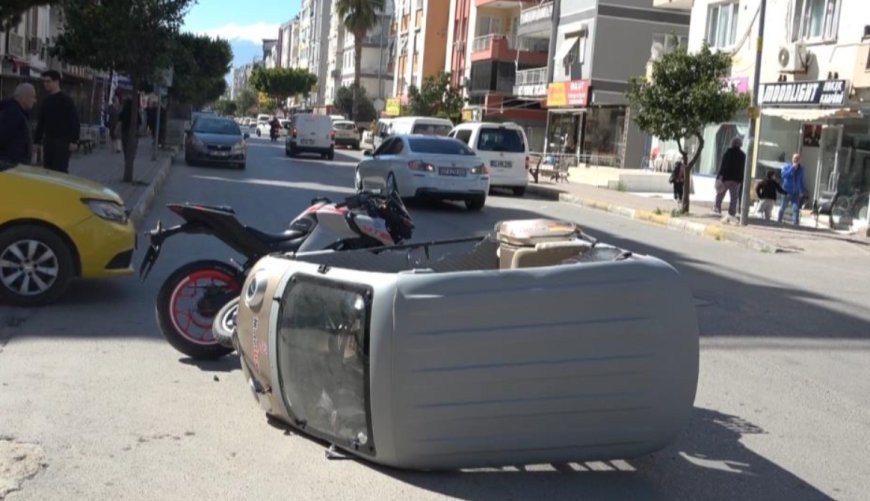 Antalya Kepez’de İki Motosiklet Çarpıştı: 1 Yaralı