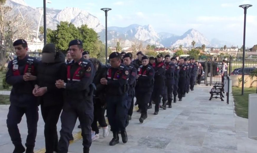Antalya Merkezli 3 İlde Dev Operasyon: 14 Şüpheli Adliyeye Sevk Edildi