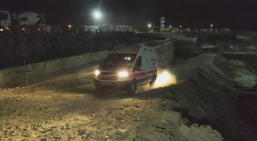 Manavgat’ta İnşaatta Korkutan Kaza: 7 Metreden Betona Düştü!