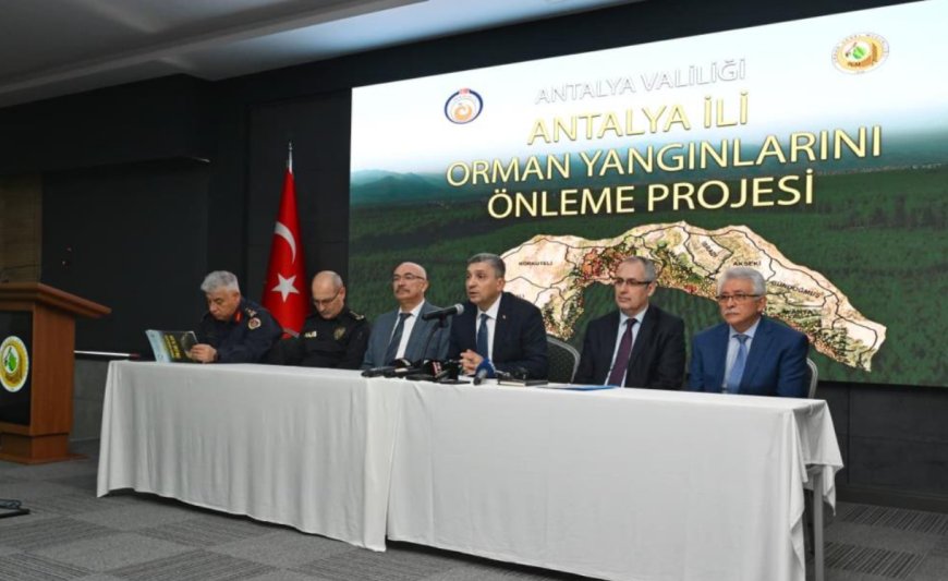 Antalya’da Yangına Karşı "Akıllı" Savunma: Son 5 Yılın Haritası Çıkarıldı