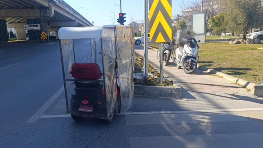 Manavgat'ta Kırmızı Işık İhlali Kazayı Getirdi