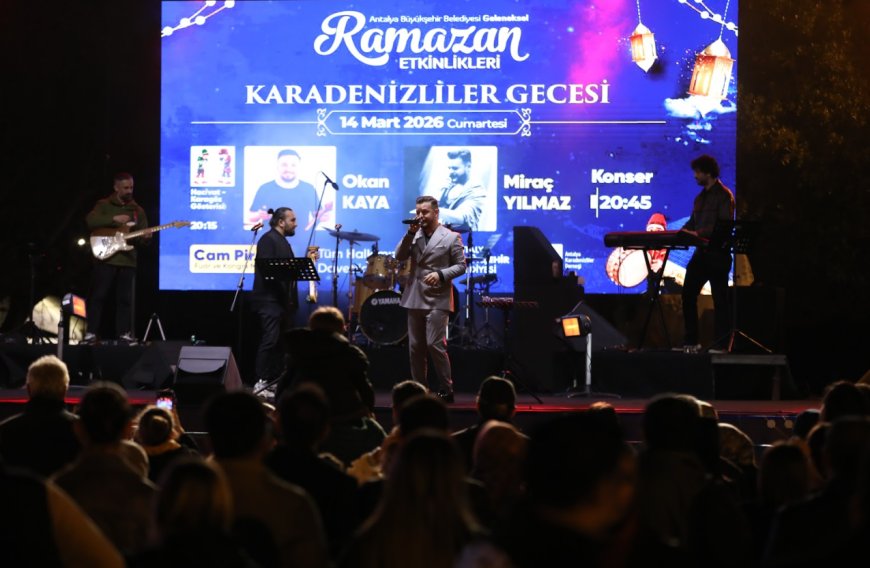 Cam Piramit’te Kültür Harmanı: Bir Gece Karadeniz, Bir Gece Burdur